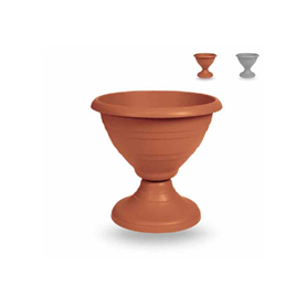 COLONNA BASSA CAMPANA 39CM TERRACOTTA