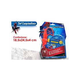 SET LANCIA DISCO SPIDERMAN