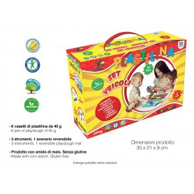 PLASTILINA SET VEICOLI