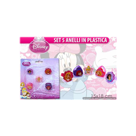 SET 5 ANELLI PRINCESS