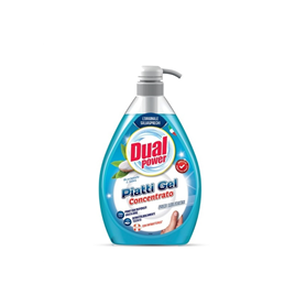 DUAL POWER PIATTI GEL C/DISP.BIC&SALV.1L