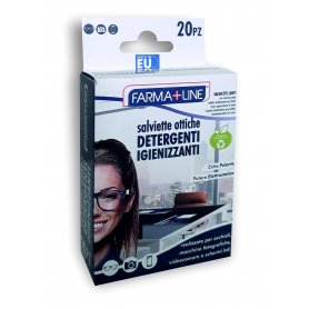 PULISCI OCCHIALI FARMALINE 20PZ