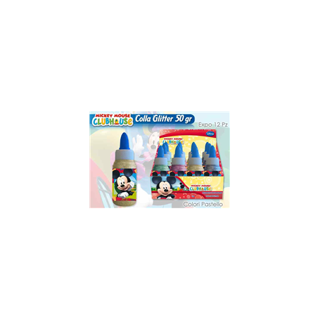 COLLA GLITTER PASTELLO MICKEY 50GR