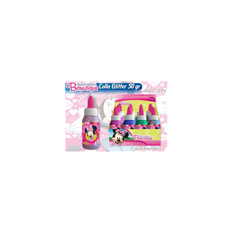 COLLA GLITTER METALLICI MINNIE 50GR