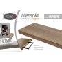 MENSOLA IN LEGNO 100X25X4 ROVERE