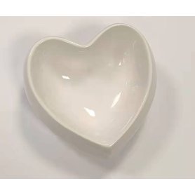 SVUOTATASCHE CUORE BIANCO H5X12X12CM