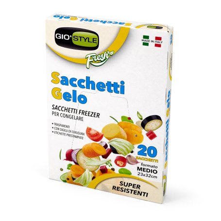 GS SACCHETTI FREEZER GELO 23X32 20PZ