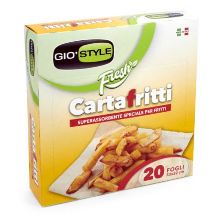 GS CARTA FRITTI IN FOGLI 20PZ