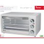 FORNO 35LT STATICO E VENTILATO BIANCO