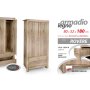 ARMADIO LEGNO 80X52X180 ROVERE