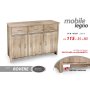 MOBILE LEGNO 115X35X80 ROVERE