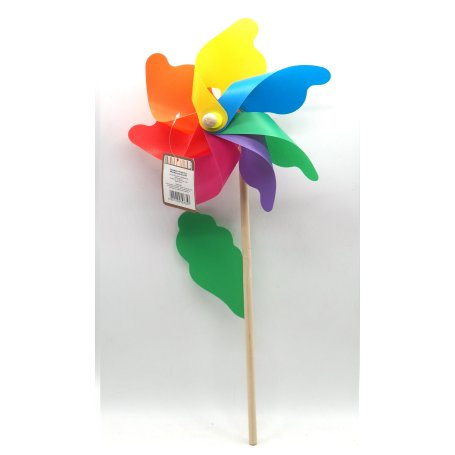 GIRANDOLA PLASTICA ARCOBALENO D.32CM