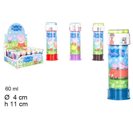 BOLLE DI SAPONE PEPPA PIG 60ML