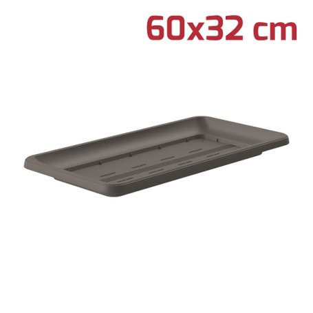 SOTTOVASO RETT.60X32 GRIGIO