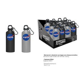 BORRACCIA ALLUMINIO 500ML NASA