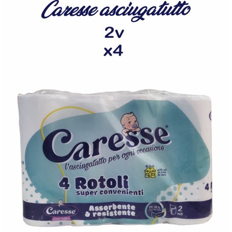 CARESSE ASCIUGATUTTO 2V X4