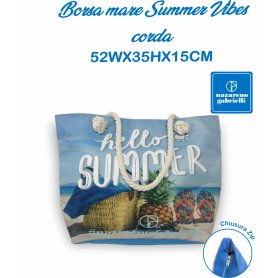 BORSA MARE CORDONATA HELLO SUMMER NG