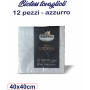 BIOTESS TOVAGLIOLI 12PZ 40X40 AZZURRO