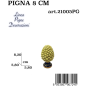 G.DI MARZO PIGNA 8CM GIALLA