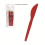 30 COLTELLO MONOUSO ROSSO