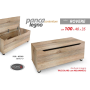 PANCA LEGNO 100X40X35 ROVERE