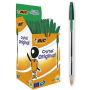 PENNA BIC CRISTAL MEDIUM VERDE