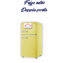 FRIGO 100LT 40W RETRO' DOPPIA PORTA GIAL