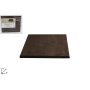 MENSOLA LEGNO RETT.30X26 MARRONE