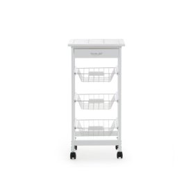 CARRELLO CUCINA 3 CEST.BIANCO CALGARY