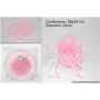 P/CONFETTI ORGANZA ROSA SET 2