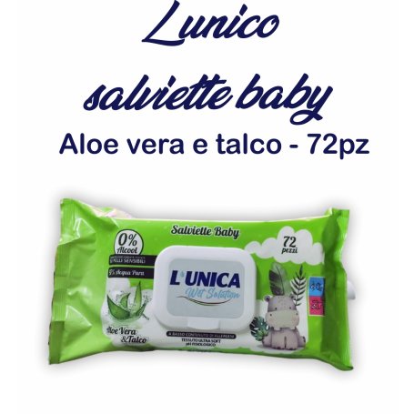 SALV. BABY L'UNICA ALOE VERA&TALCO X72